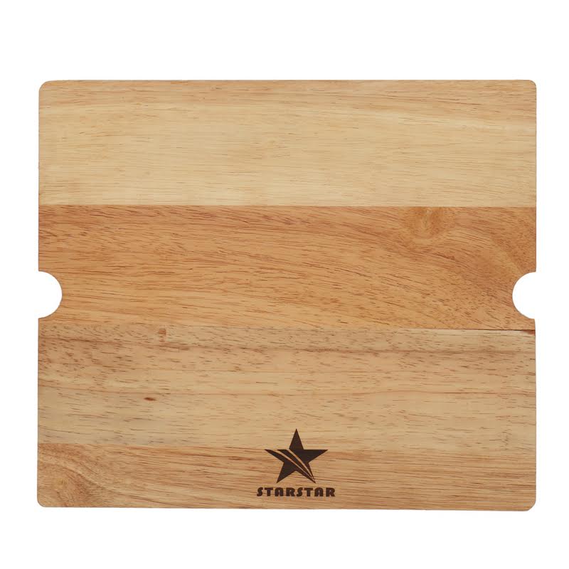 STARSTAR Hardwood Heavy Duty Rubber Wood Cutting Board, Wooden Cutting