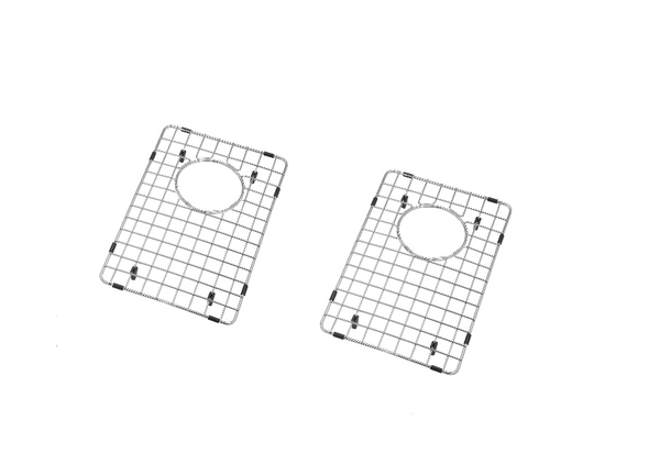 Ledge Drop-in/Topmount Double Bowl 304 Stainless Steel Kitchen Sink, With Two Grids, Colander, Cutting Board, Two Strainers (50/50)