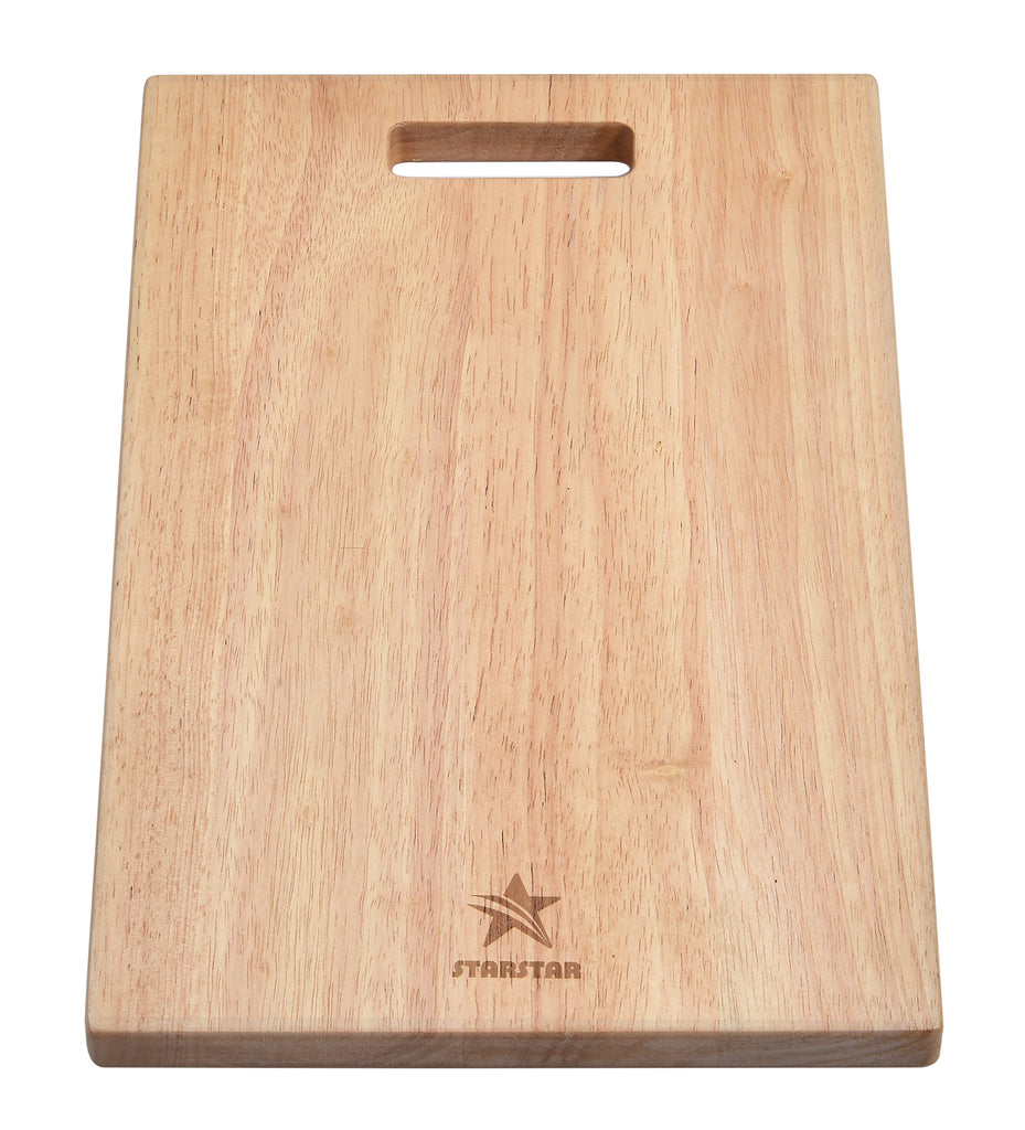 STARSTAR Hardwood Heavy Duty Rubber Wood Cutting Board, Wooden Cutting